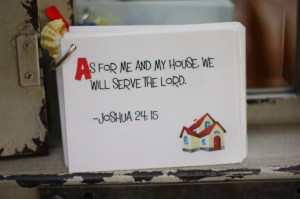 ABC Printable Scripture Cards- simple, cute and fun- Love this!
