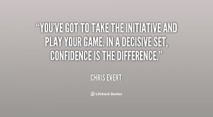 Chris Evert Quotes Picture