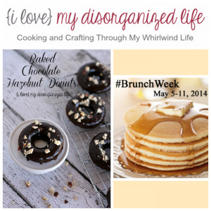 Baked Chocolate Hazelnut Donuts | Mother’s Day #BrunchWeek Giveaway