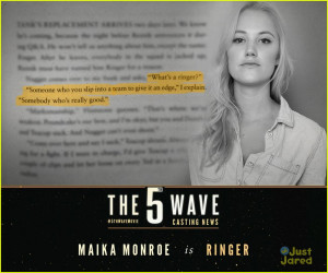 Maika Monroe Joins Chloe Moretz & Nick Robinson in ‘The 5th Wave ...