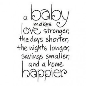 Baby Happy Family Quotes and Sayings Images for Nursery Baby Bedroom ...