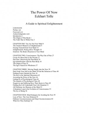 The Power of Now by Eckhart Tolle The Power of Now by Eckhart Tolle