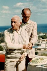 Hyman Roth and Johnny Ola in Havana.