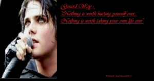 Gerard Way Quotes About Self Harm #1