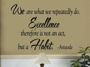 Wall Quote ~ Aristotle