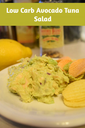 Low Carb Avocado Tuna Salad