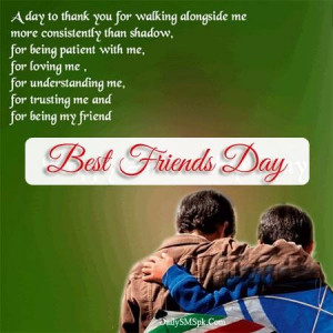 day to thank you walking alongside me best friend quote