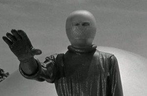 Description: ” Michael Rennie as Klaatu, an outer space alien ...