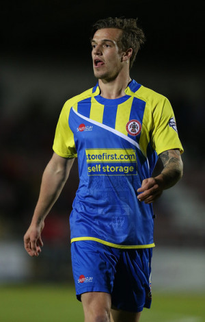 James Gray James Gray of Accrington Stanley in action during the Sky