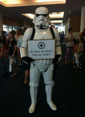 Hilarious cosplay - Stormtrooper