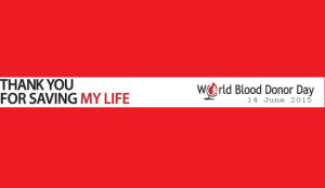 World Blood Donor Day Theme Logo Poster 2015 History Quotes