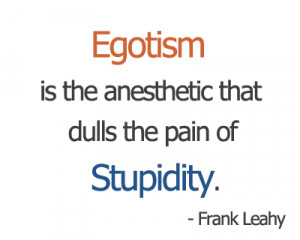 Quote About Egotism