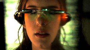 Magda Apanowicz as Lacy Rand in the pilot episode of 'Caprica'.