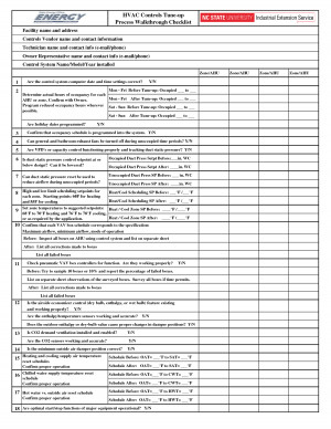 preventive maintenance checklist template pdf