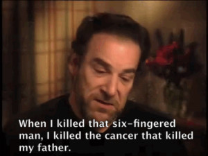 13. Why he took the role of Inigo Montoya in “The Princess Bride”: