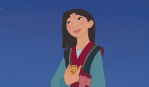 ... of Shan Yu to Mulan, so that the world will know of Mulan's heroics