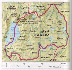 Rwanda Genocide Map