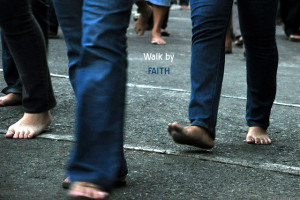 Devotees walk barefoot in Sta. Cruz, Marinduque during the Good Friday ...