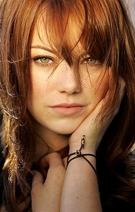 And Emma Stone, who is now my favorite actress after watching Easy A ...