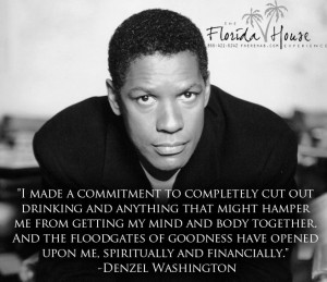 Beautiful quote about sobriety by Denzel Washington. ﻿#sobriety # ...