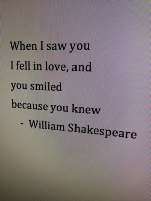 boy, love, quote, quotes, shakespeare, sheakespeare, smile, text