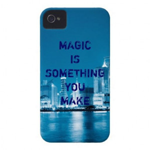 Inspiration hope quote city night background iPhone 4 Case