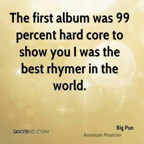 Let me do five of those, and then some slower ones for those kids that ...