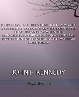 conscientious objector enjoys the same reputation and prestige as the