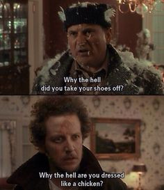 Harry & Marv from Home Alone. My all time favorite Christmas movie ...