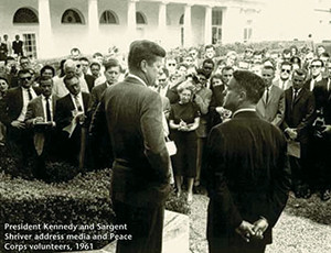 ... president john f kennedy said during his 1961 inaugural address ask