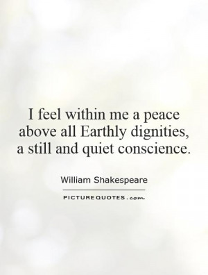Quotes About Peace and Quiet