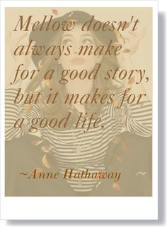 Anne Hathaway Quote