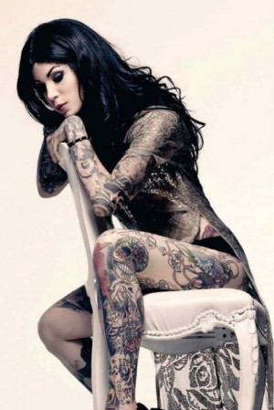 Celebrity Tattoos - Kat von D, Katherine von D (Born: Katherine von ...
