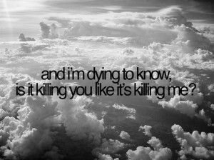 black and white, clouds, light, quote, sky, typography