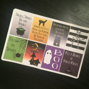 Planner Halloween Quotes stickers- great for all planners- Erin ...