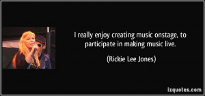 rickie lee jones quotes for the most part people use god as santa ...