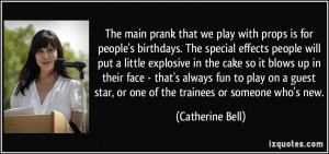 More Catherine Bell Quotes
