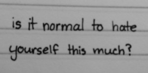 depression self harm self hate anorexia bulimia eating disorders ...