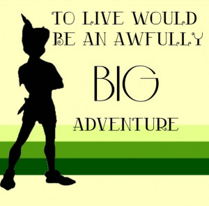 quote wasn't from Disney's Peter Pan!