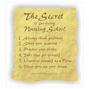 Nursing School Quotes Survival To finish nursing school!