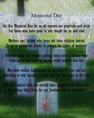 quotes and sayings memorial day thank you quotes for facebook memorial ...