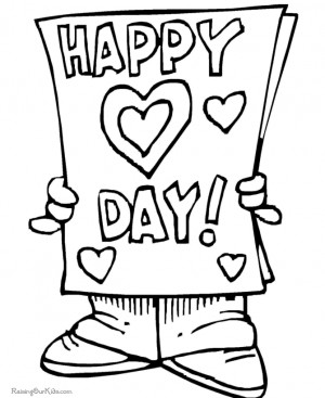 Valentine´s Day Coloring pages - Printing Help >>
