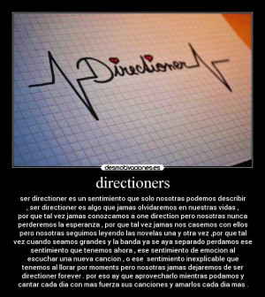 Directioners Ser Directioner Sentimiento Que Solo Nosotras