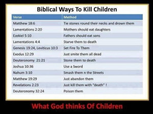 Laughter is Good Medicine: Biblical Ways to Kill Children