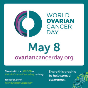 ... by way of Ireland reminding me that May 8 is World Ovarian Cancer Day