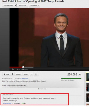 neil patrick harris, funny youtube quotes