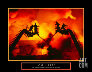 Valor: Firefighter Print