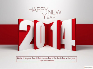 New Year 2014 Quotes Wallpaper