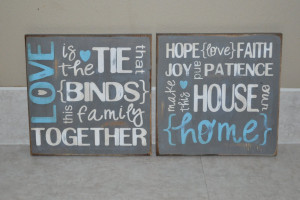 Wooden Signs = Easy Art!