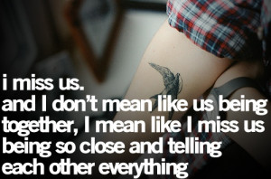 ... to then i remembered you re not even the same person i used to know